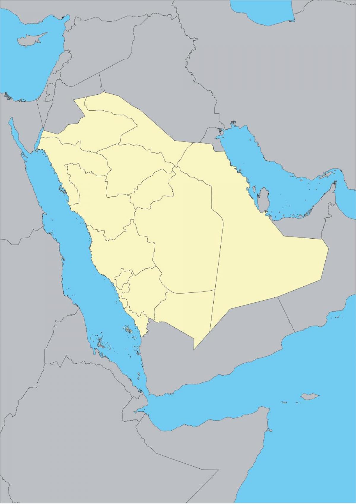 KSA ვექტორული რუკა
