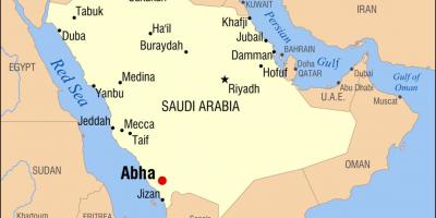 Abha KSA რუკა
