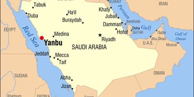Yanbu KSA რუკა